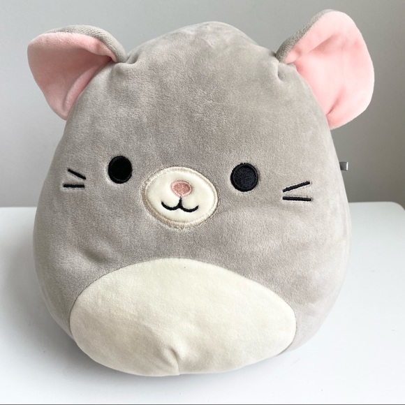 Squishmallows Other Squishmallow Misty The Mouse Gray 232 9 Poshmark